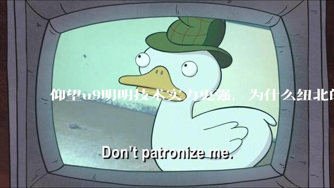 仰望u9明明技术实力更强，为什么纽北的成绩没有小米su7ultra好？